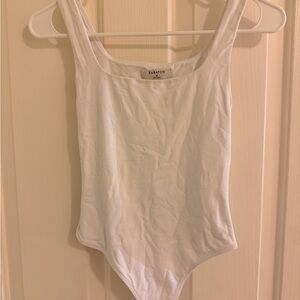 Aritzia Babaton White Contour Sleeveless Bodysuit XS